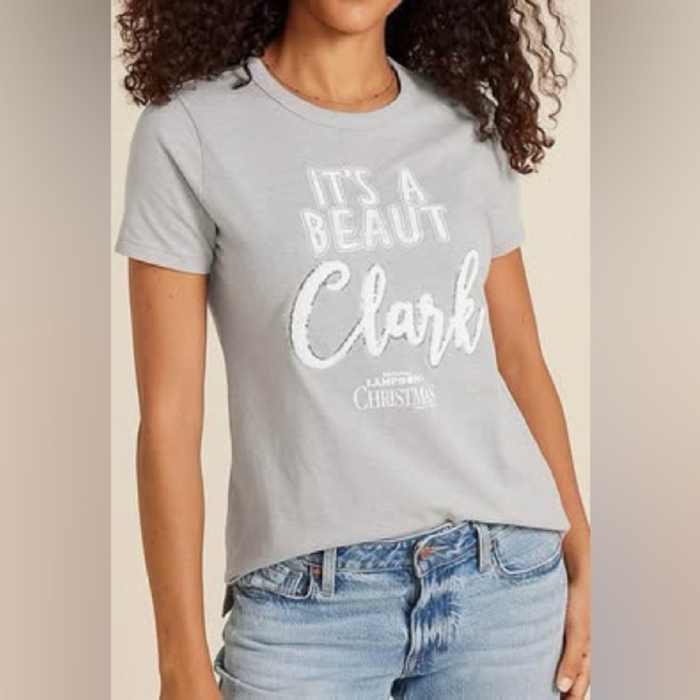 Womens ‘Its A Beaut Clark’ Classic Fit Graphic Tee - Size Small